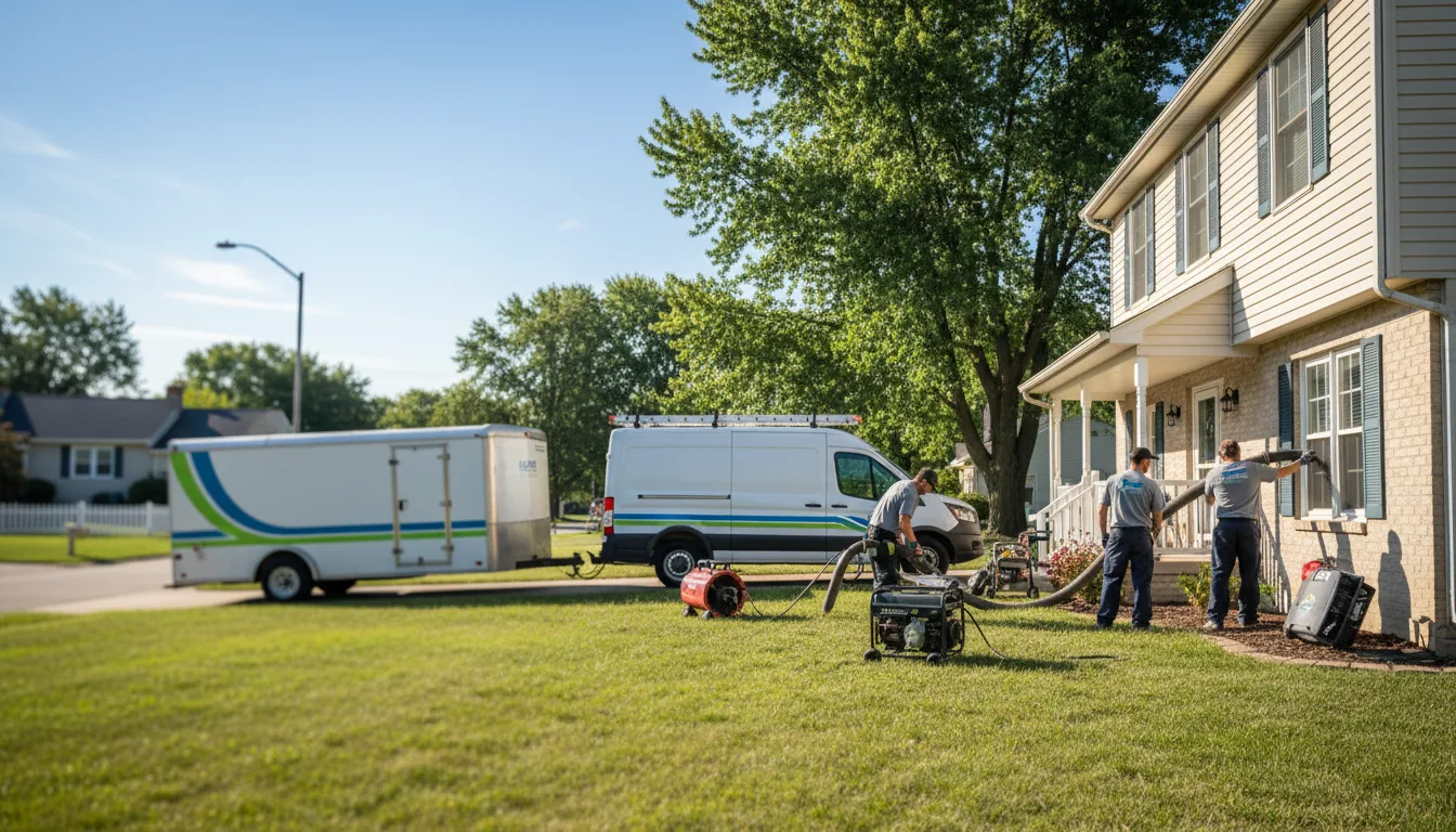 Flooded Basement Restoration And Cleanup With Repair in Wilton, NH near me